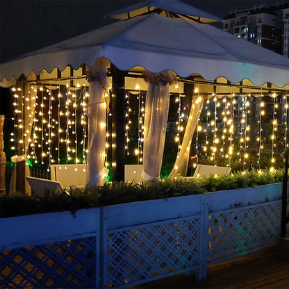 Christmas Icicle LED String Lights
