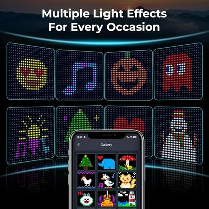 Smart LED Christmas Curtain Lights with Music Sync