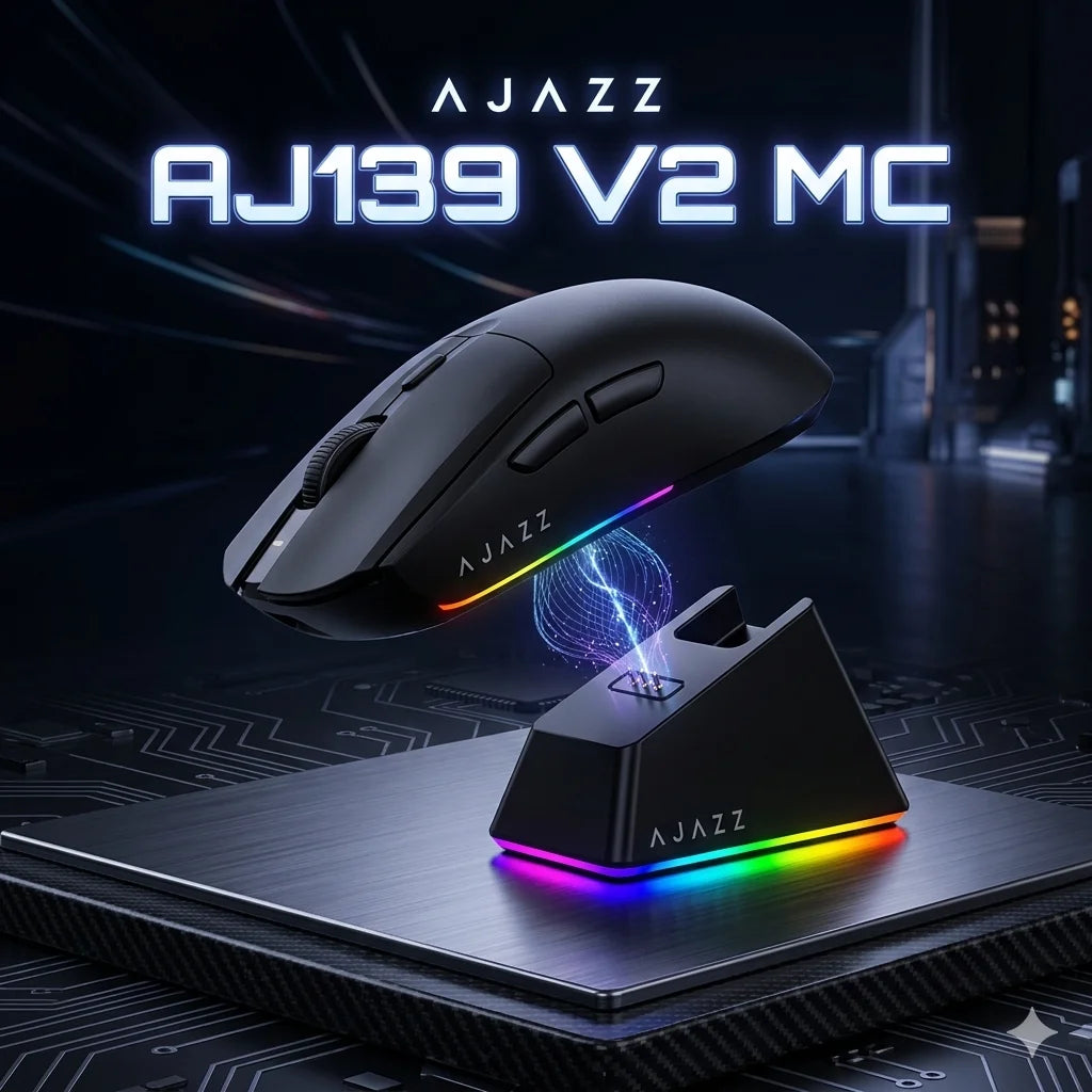 Ajazz AJ139 V2 MC Wireless Gaming Mouse