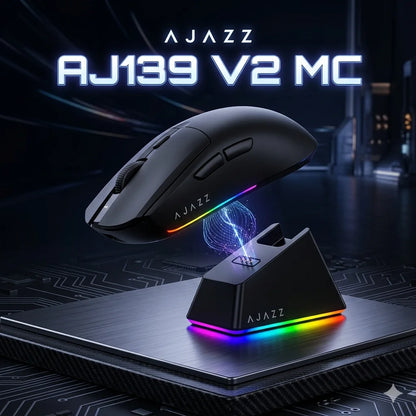 Ajazz AJ139 V2 MC Wireless Gaming Mouse