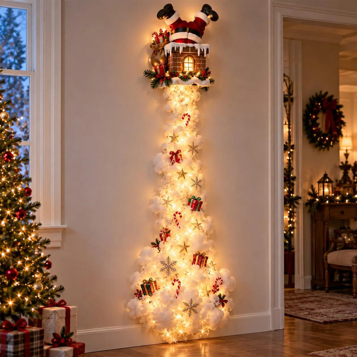Christmas Magic Trail LED Wall Light — Global Mix holiday decor image 18