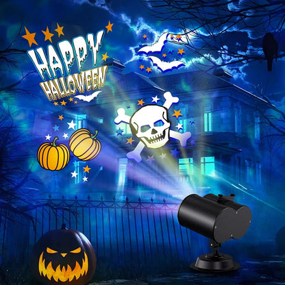 2-in-1 Outdoor Christmas Projector Light
