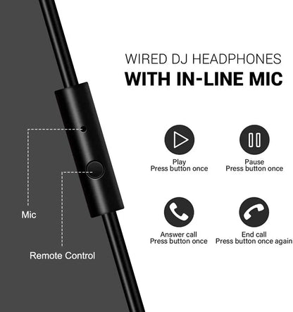 OneOdio Pro 10 Wired Studio Headphones