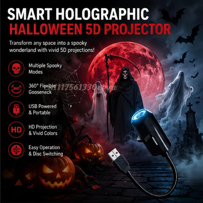 HD Rotating Christmas Projector Light