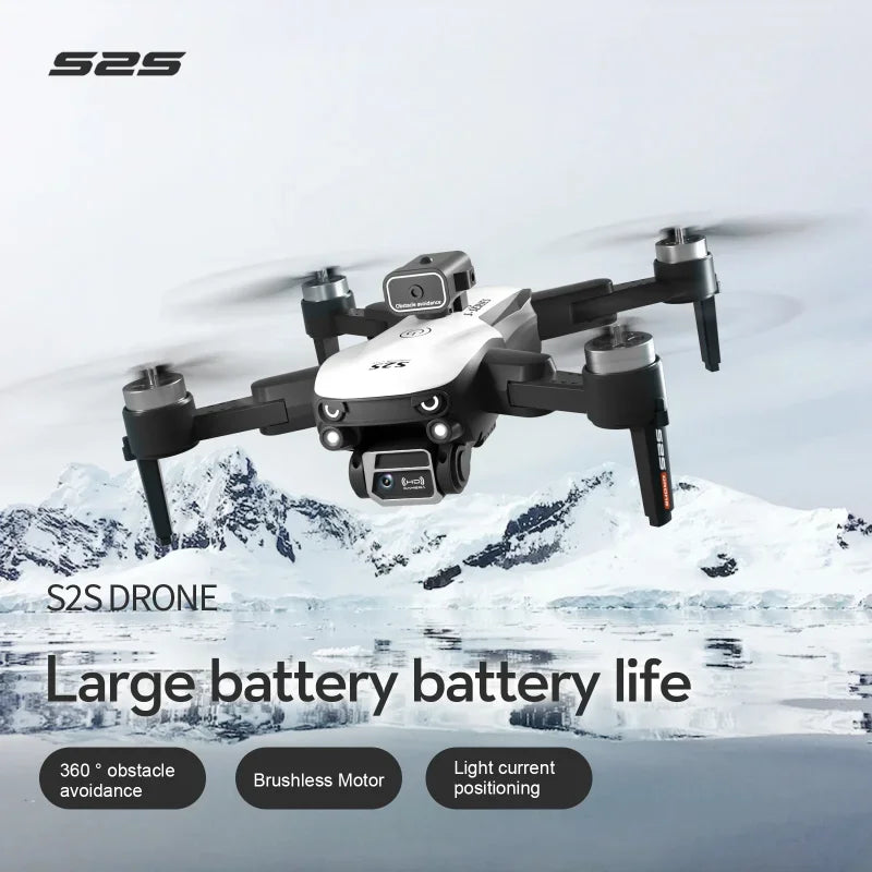 Drone 8K 5G GPS HD Aerial Photography Dual-Camera Omnidirectional Obstacle Brushless Avoidance Quadcopter
