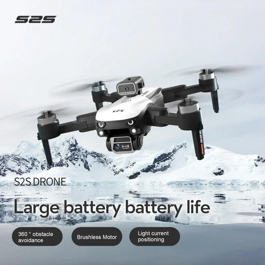 Drone 8K 5G GPS HD Aerial Photography Dual-Camera Omnidirectional Obstacle Brushless Avoidance Quadcopter