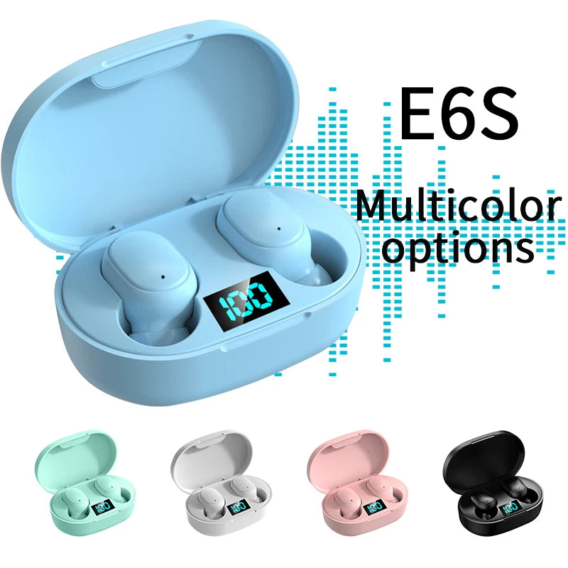 Wireless Earphones Bluetooth 5.0 Headphones Waterproof Earbuds LED Display HD Stereo Bass Mic