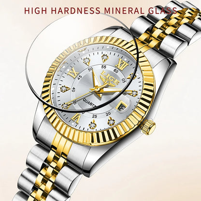 Elegant Women’s Luxury Bracelet Quartz Watch