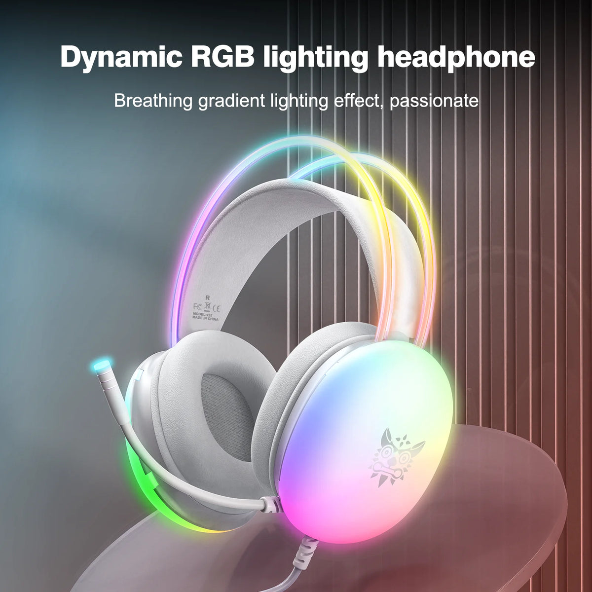 ONIKUMA RGB Gaming Headset, Mouse & Stand