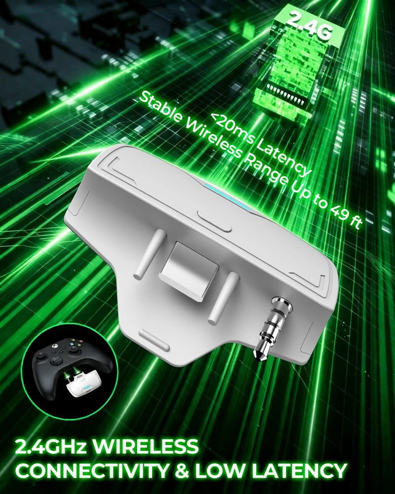 NUBWO Wireless Gaming Headset for Xbox & PC