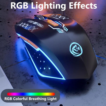 KEBIDUMEI Dual-Mode Wireless Gaming Mouse – Bluetooth 5.4 + 2.4G