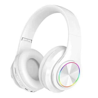 RGB Wireless Bluetooth Headphones with Microphone