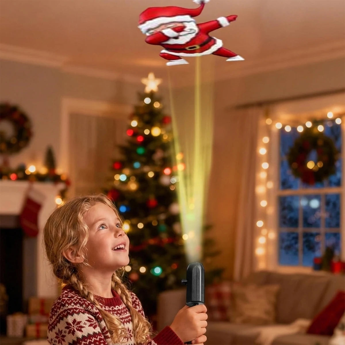 Christmas Holiday Projector Light