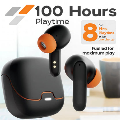 Wireless Earbuds Low Latency Game Earphones Mic Noise Reduction Fast Charging Game Mode Listen Music