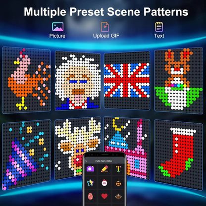 Smart LED Christmas Curtain Lights