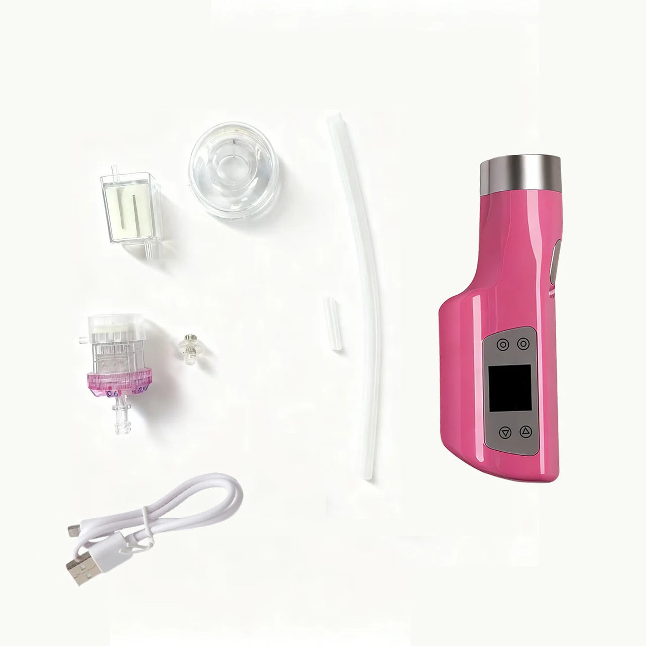 Vacuum Activated Hyaluronic Acid Beauty Gun Negative Pressure Moisturizing Microcrystal Pen Beauty Tool - Global Mix
