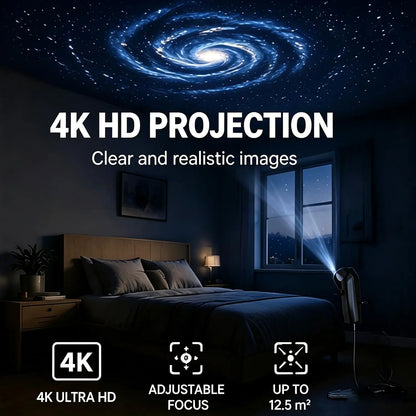 HD Rotating Christmas Projector Light