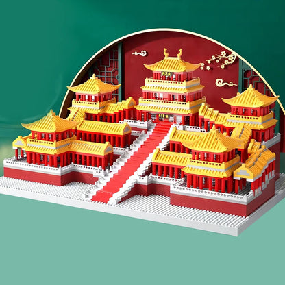 5186Pcs Chinese Architecture Mini Building Blocks Set for Adults - Educational Architectur