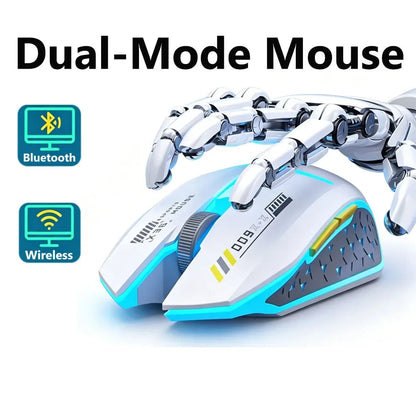 KEBIDUMEI Dual-Mode Wireless Gaming Mouse – Bluetooth 5.4 + 2.4G