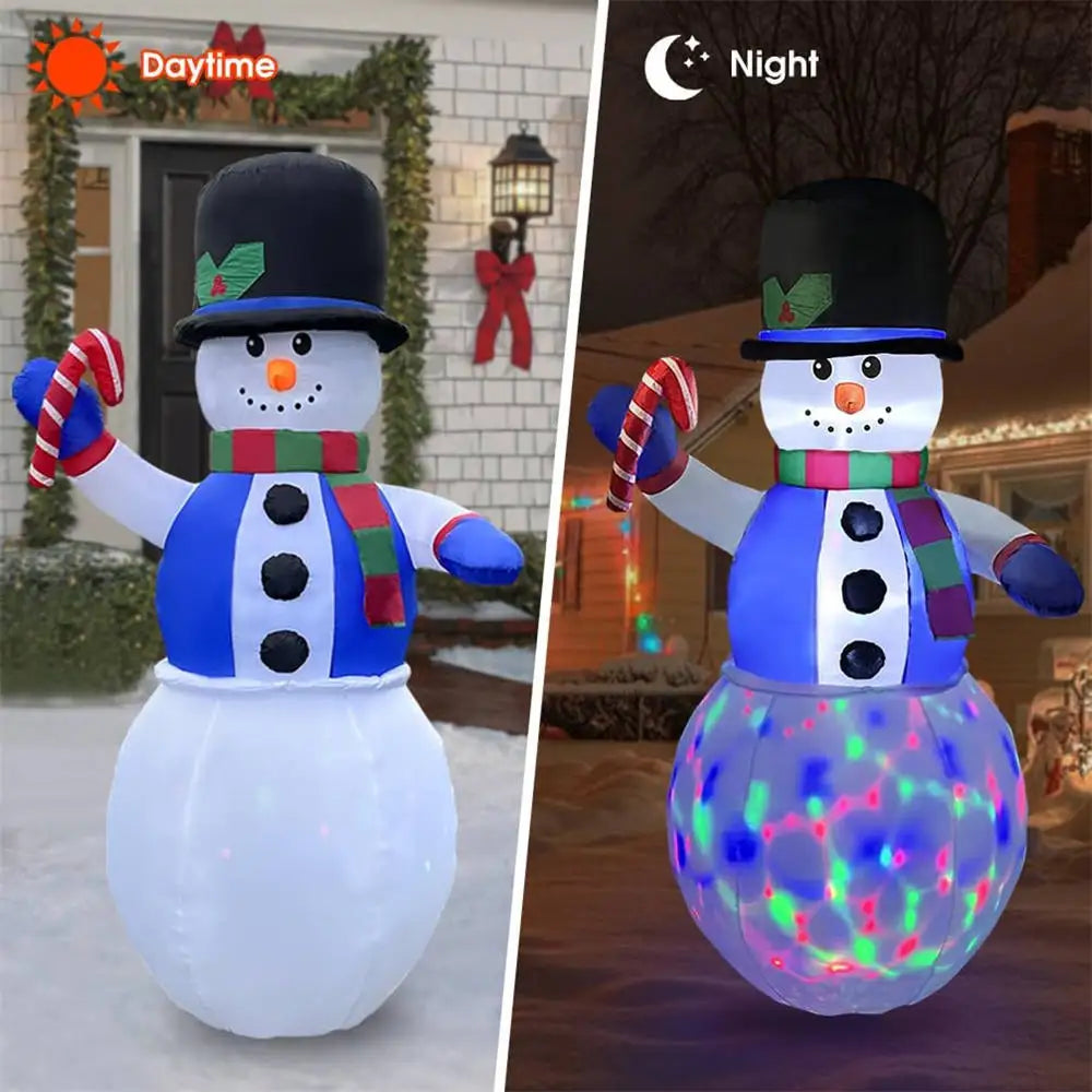 6FT LED Snowman Christmas Inflatable — Global Mix holiday decor image 11