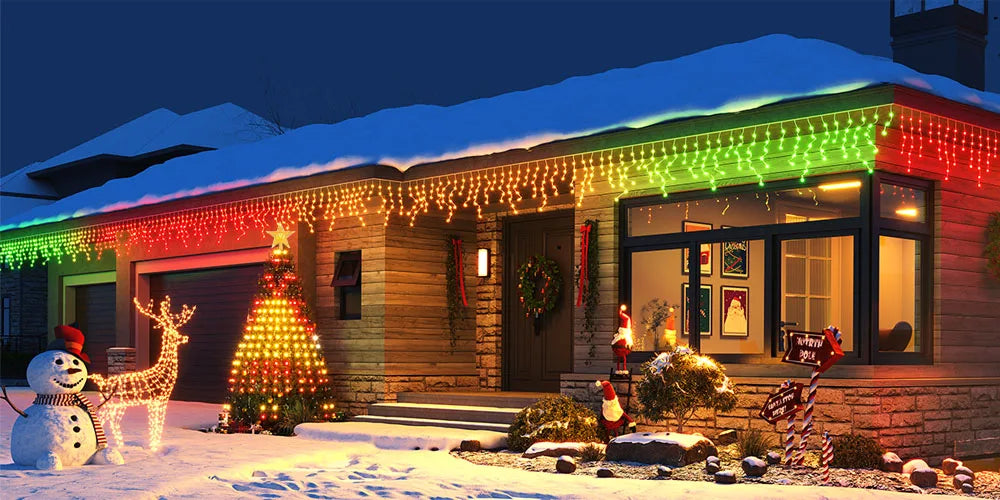 RGBIC Smart Christmas Tree Lights – 400 LED