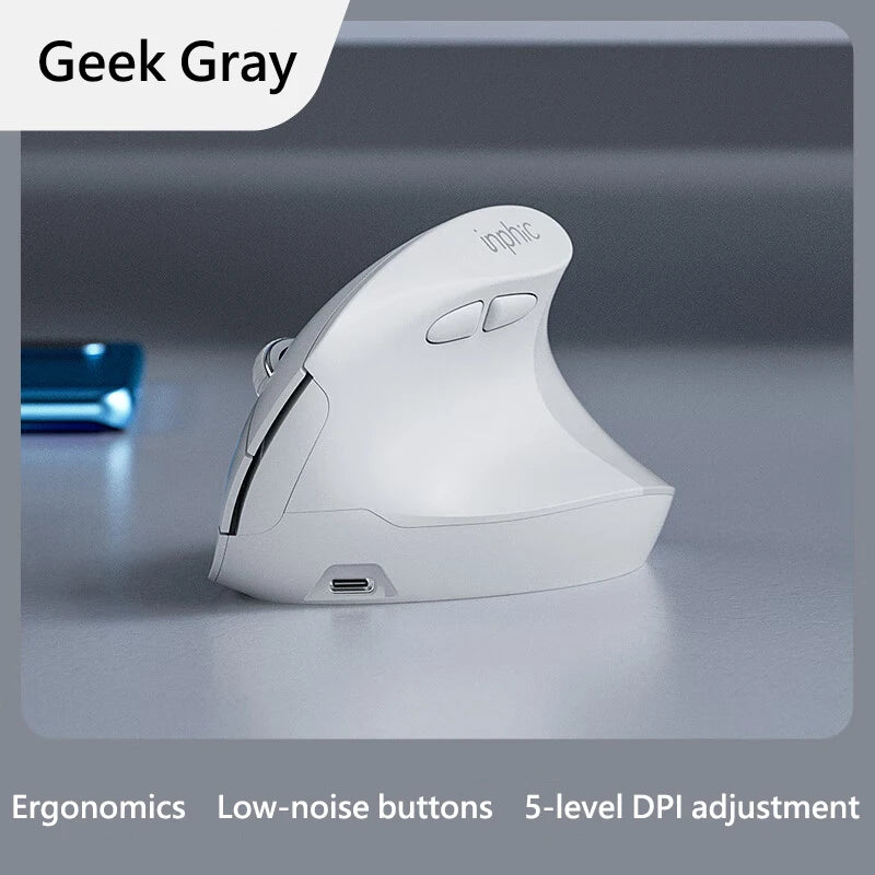 INPHIC X9 Pro Wireless Vertical Ergonomic Mouse
