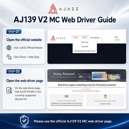 Ajazz AJ139 V2 MC Wireless Gaming Mouse