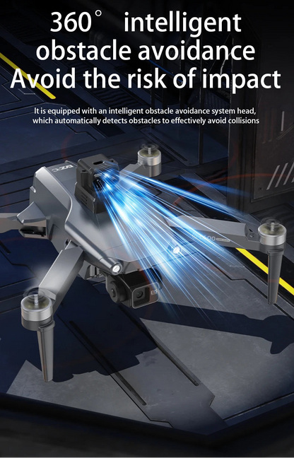 4K Professional Drone With HD Camera 3-Axis Gimbal GPS Dron 360° Obstacle Avoidance 5G WIFI RC Quadcopter Toys