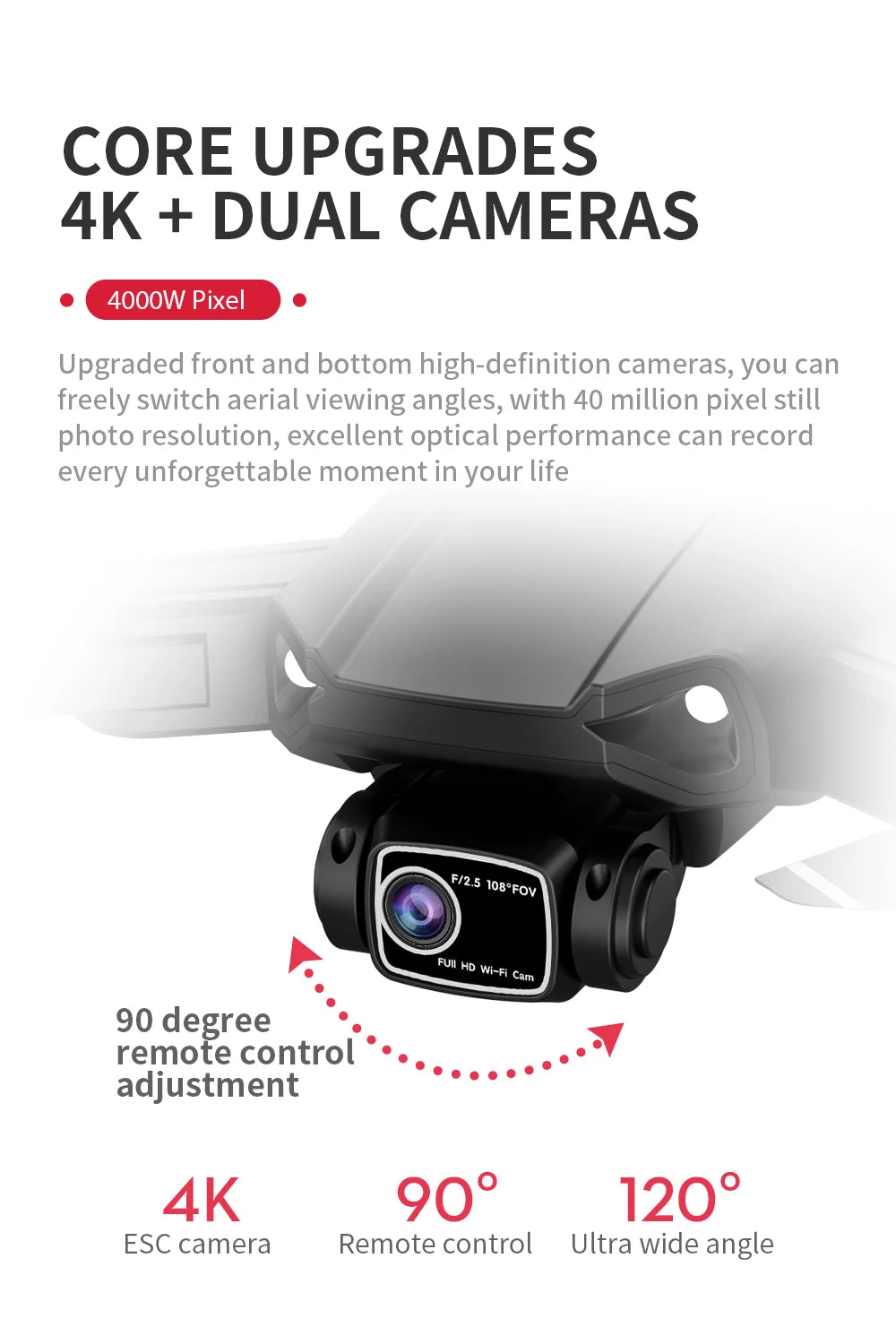 G900 Brushless Motor GPS 4K Professional Drone 5G WIFI Aerial Photography Helicopters Foldable Quadcopter