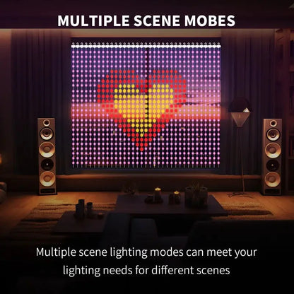 RGBIC Smart Christmas Curtain Lights