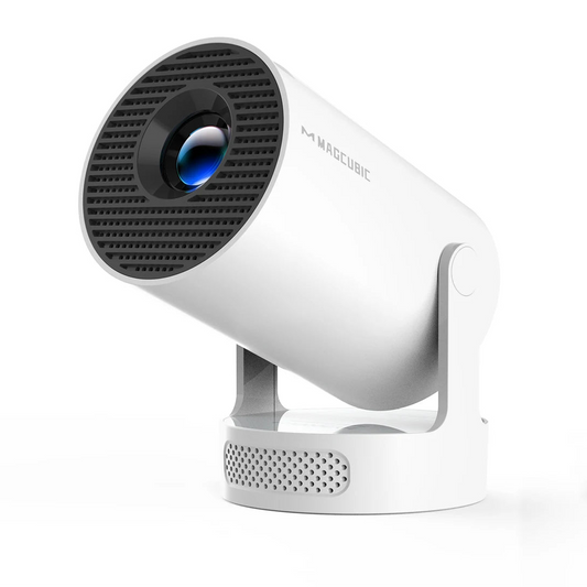 Pro + Projector 4K 720P With 5W Speaker Android 11 WiFi 6 BT5.4 Outdoor Video Home Theater Projector