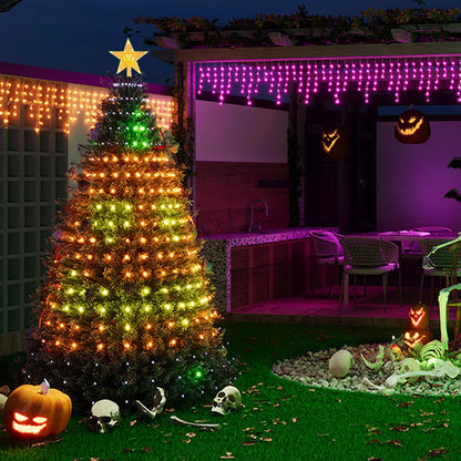 RGBIC Smart Christmas Tree Lights – 400 LED