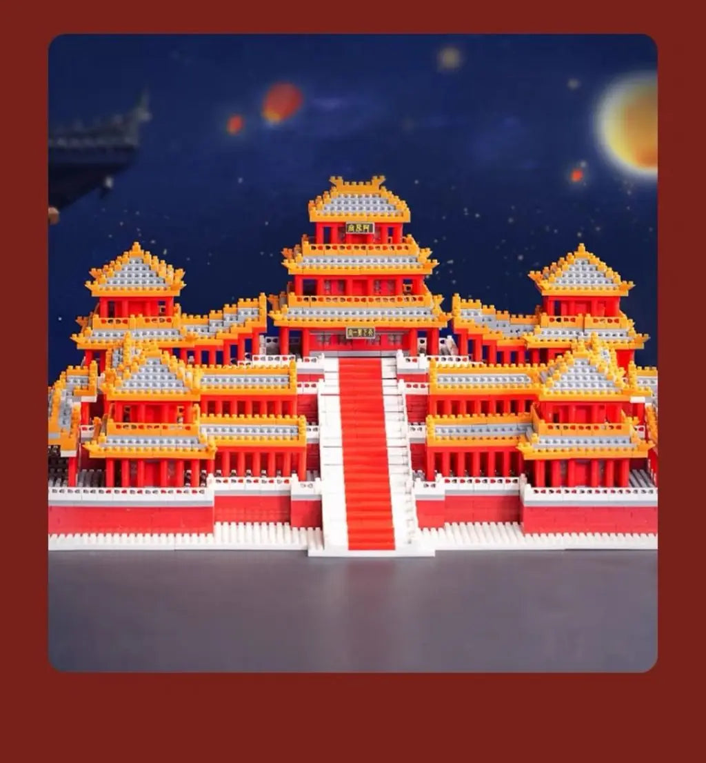 5186Pcs Chinese Architecture Mini Building Blocks Set for Adults - Educational Architectur