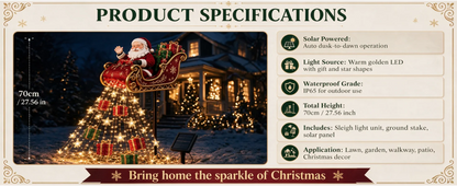 Snowman Starfall Christmas Garden Light
