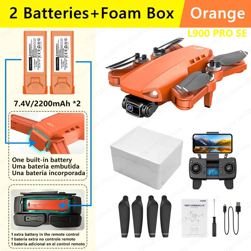 G900 Brushless Motor GPS 4K Professional Drone 5G WIFI Aerial Photography Helicopters Foldable Quadcopter