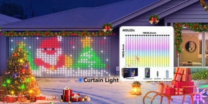 RGBIC Smart Christmas Tree Lights – 400 LED