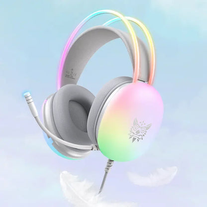 ONIKUMA RGB Gaming Headset, Mouse & Stand