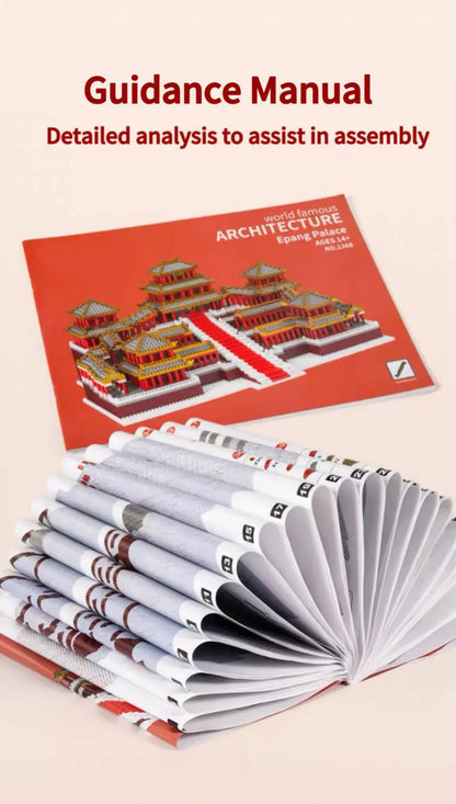 5186Pcs Chinese Architecture Mini Building Blocks Set for Adults - Educational Architectur