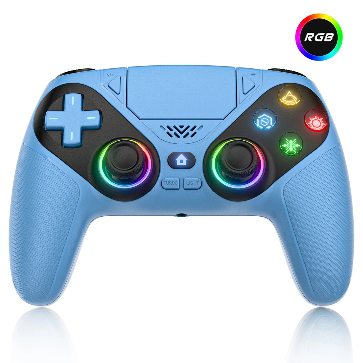 Wireless RGB Controller for PS5 & PC