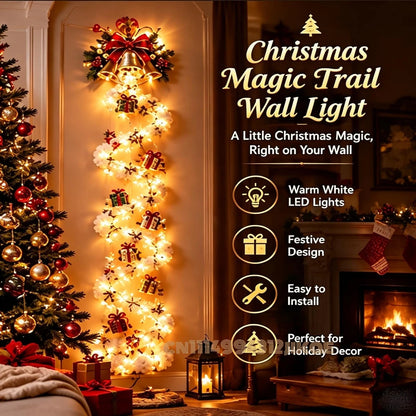 Christmas Magic Trail LED Wall Light — Global Mix holiday decor image 2