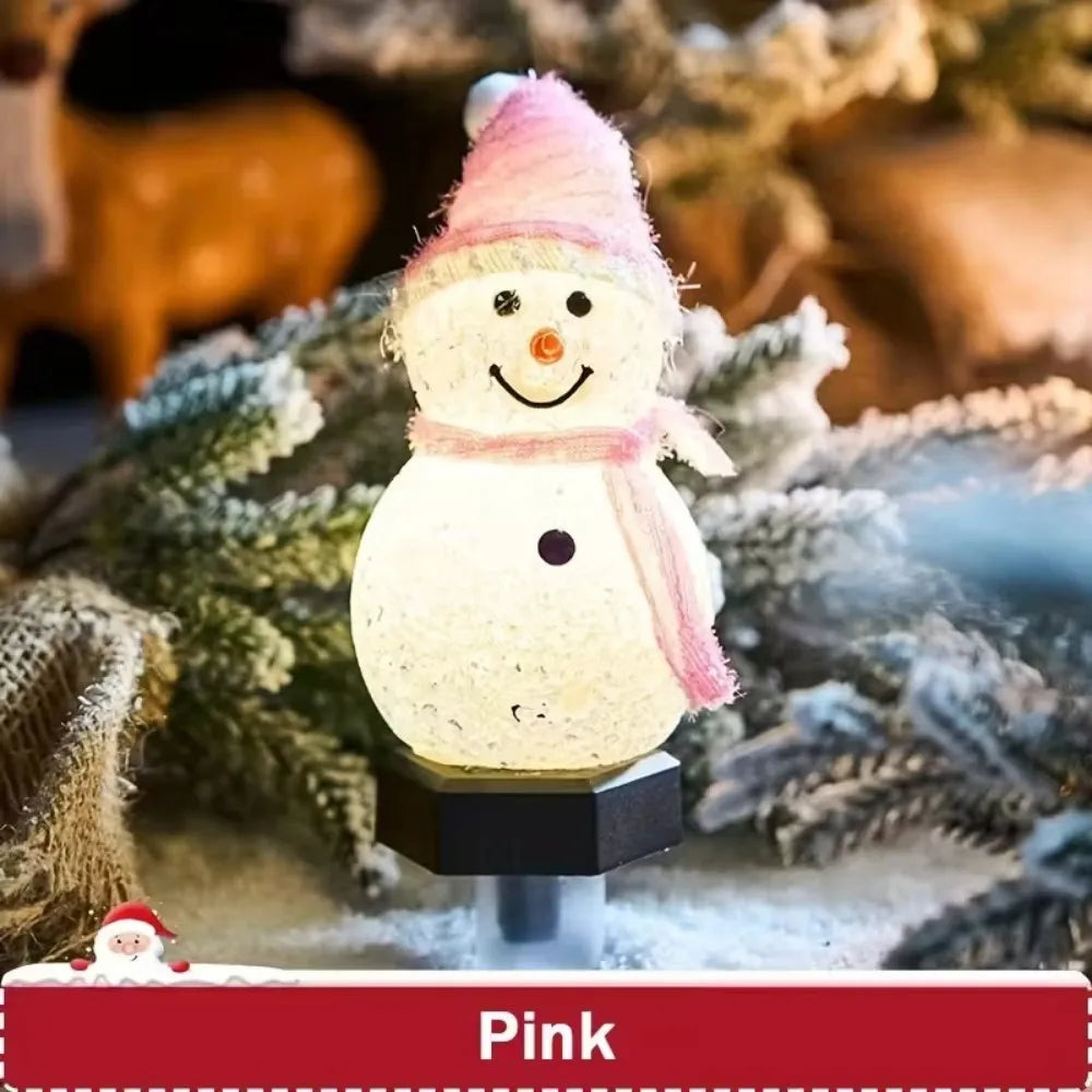 Solar Snowman LED Garden Light — Global Mix holiday decor image 15
