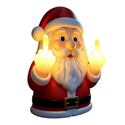 Funny Glowing Santa Christmas Night Light