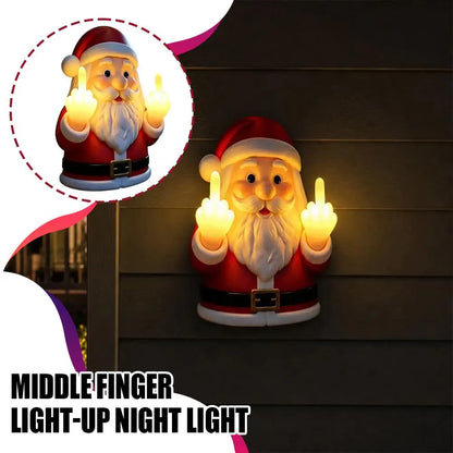 Funny Glowing Santa Christmas Night Light