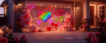 Smart RGB Christmas Curtain Lights