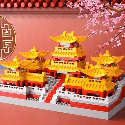 5186Pcs Chinese Architecture Mini Building Blocks Set for Adults - Educational Architectur