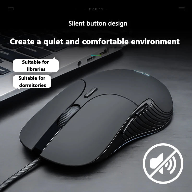 INPHIC B2 Wired USB Mouse