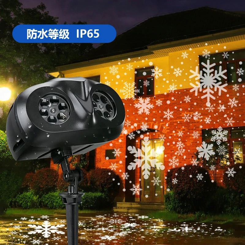 Outdoor Snowflake Christmas Projector Light