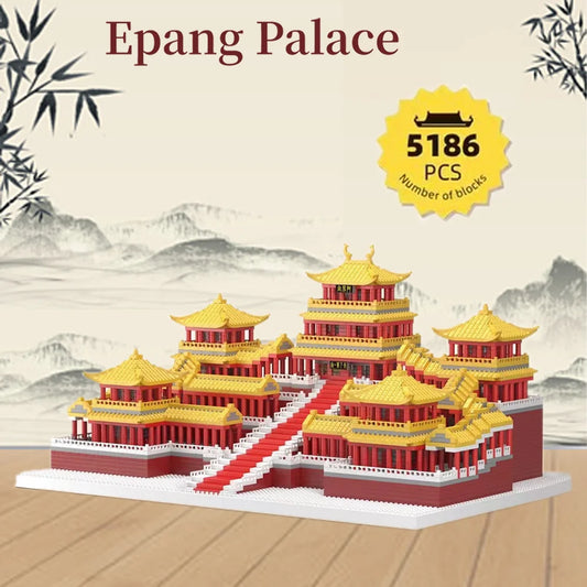 5186Pcs Chinese Architecture Mini Building Blocks Set for Adults - Educational Architectur