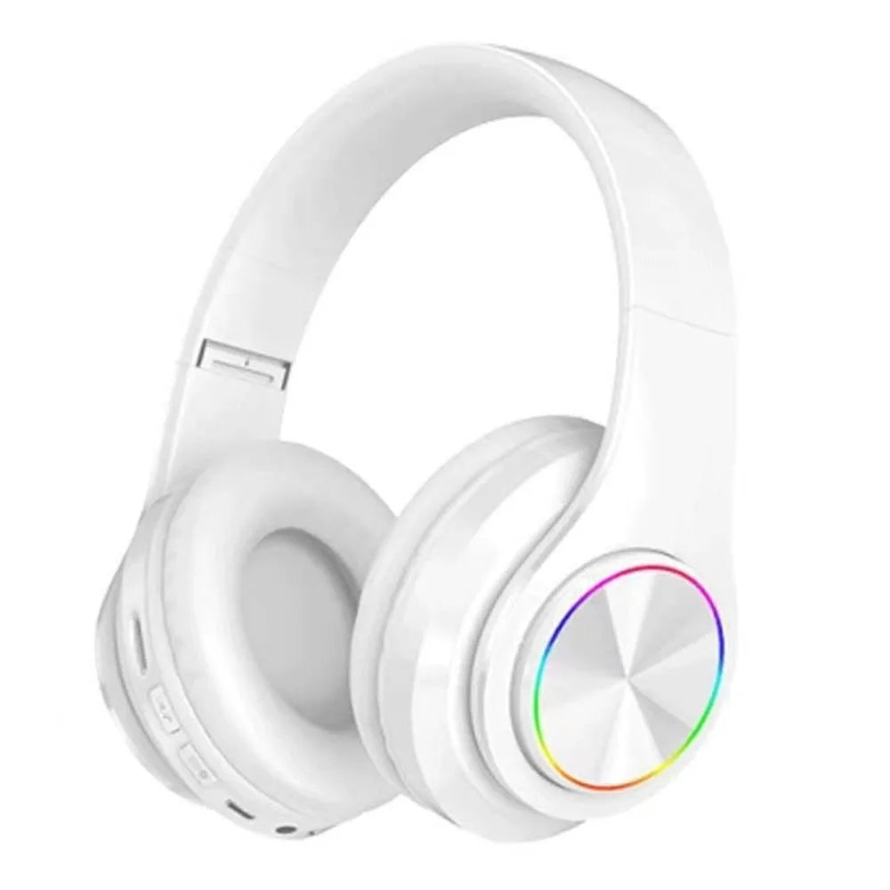 RGB Wireless Bluetooth Headphones with Microphone