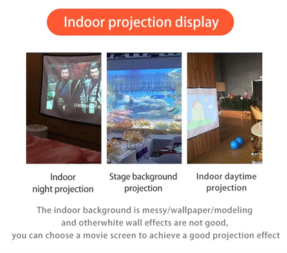 16:9 HD Display Various Sizes Projection Screen 4K High Quality for Home Office Household Bedroom Accessories
